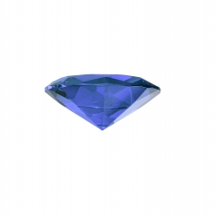 Glasdiamant 8cm in bunten Farben